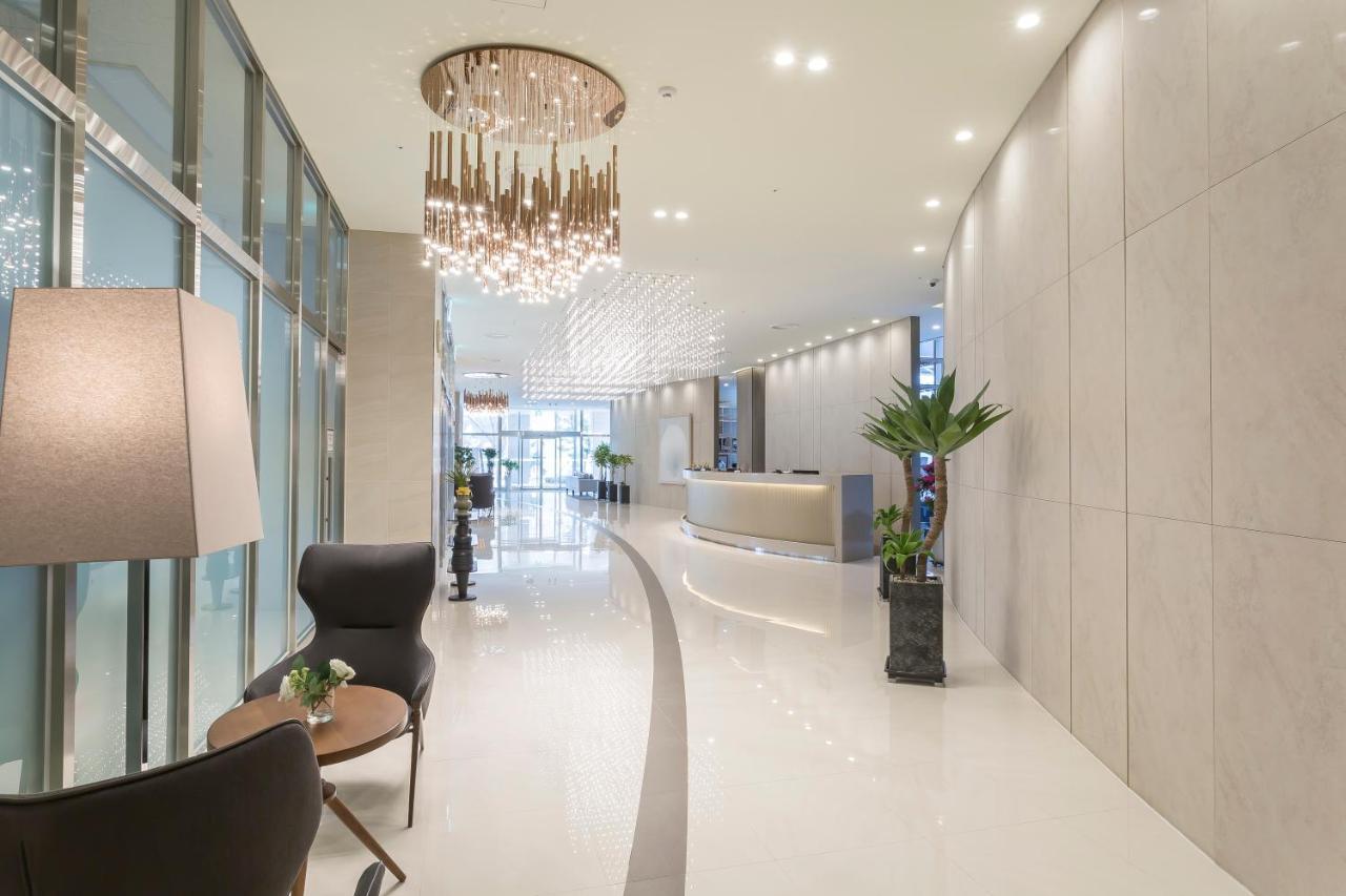 Centum Primus Hotel Busan Bagian luar foto